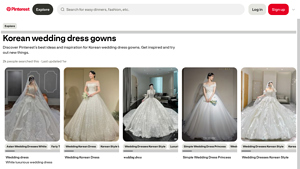 Pinterest - Korean Wedding Dress Gowns