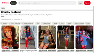 Pinterest - Chucky & Tiffany Costumes