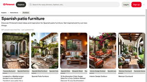 Pinterest - Mediterranean Patio Inspiration