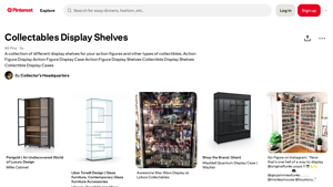 Pinterest - Collectible Display Solutions