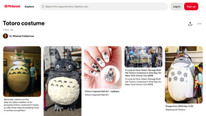 Pinterest - Totoro Costume Tutorial