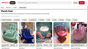 Pinterest - Unique Hand Chairs