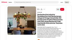 Industria - Vintage Pendelleuchte