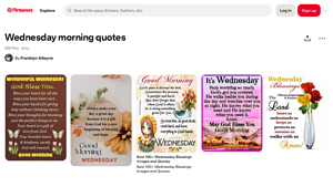 Pinterest - Wednesday Inspiration