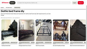 Pinterest - Gothic Bed Frames & Decor