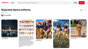 Pinterest - Majorette Dance Uniforms