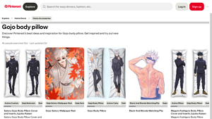 Gojo - Custom Anime Body Pillows