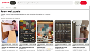 Pinterest - Foam Wall Panels 10-Pack
