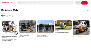 Rickshaw Cab - Pedicab Rickshaws
