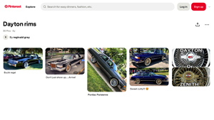 Pinterest - Custom Lowrider Rims