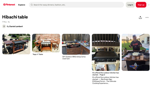 Pinterest - Hibachi and Outdoor Cooking Solutions
