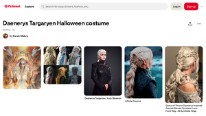 Pinterest - Daenerys Targaryen Halloween Costume