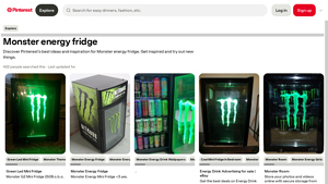 Monster Energy - Mini Fridge