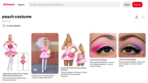 Pinterest - Princess Peach Costumes