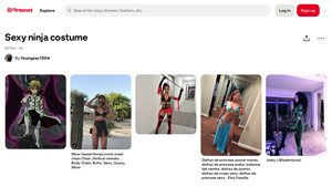 Pinterest - Sexy Ninja Costume