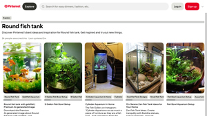 Pinterest - Round Fish Tank