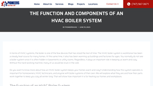 Pioneers Heating and Air - HVAC Boiler Systems
