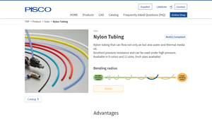 Pisco - Nylon Tubing