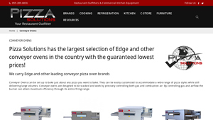 Pizza Solutions - Edge EDGE 1830-1-G2 Gas Conveyor Oven