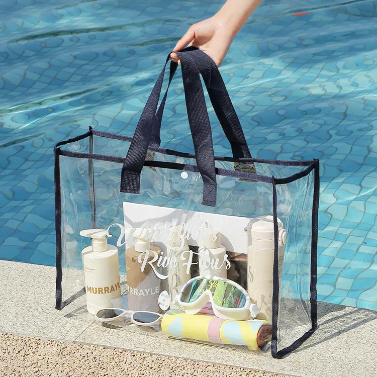 An application scenario or product detail of plastic beach bag - Image 2