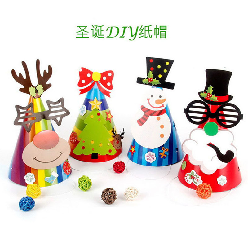 An application scenario or product detail of plastic christmas hat - Image 2