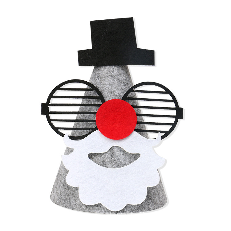 An application scenario or product detail of plastic christmas hat - Image 8