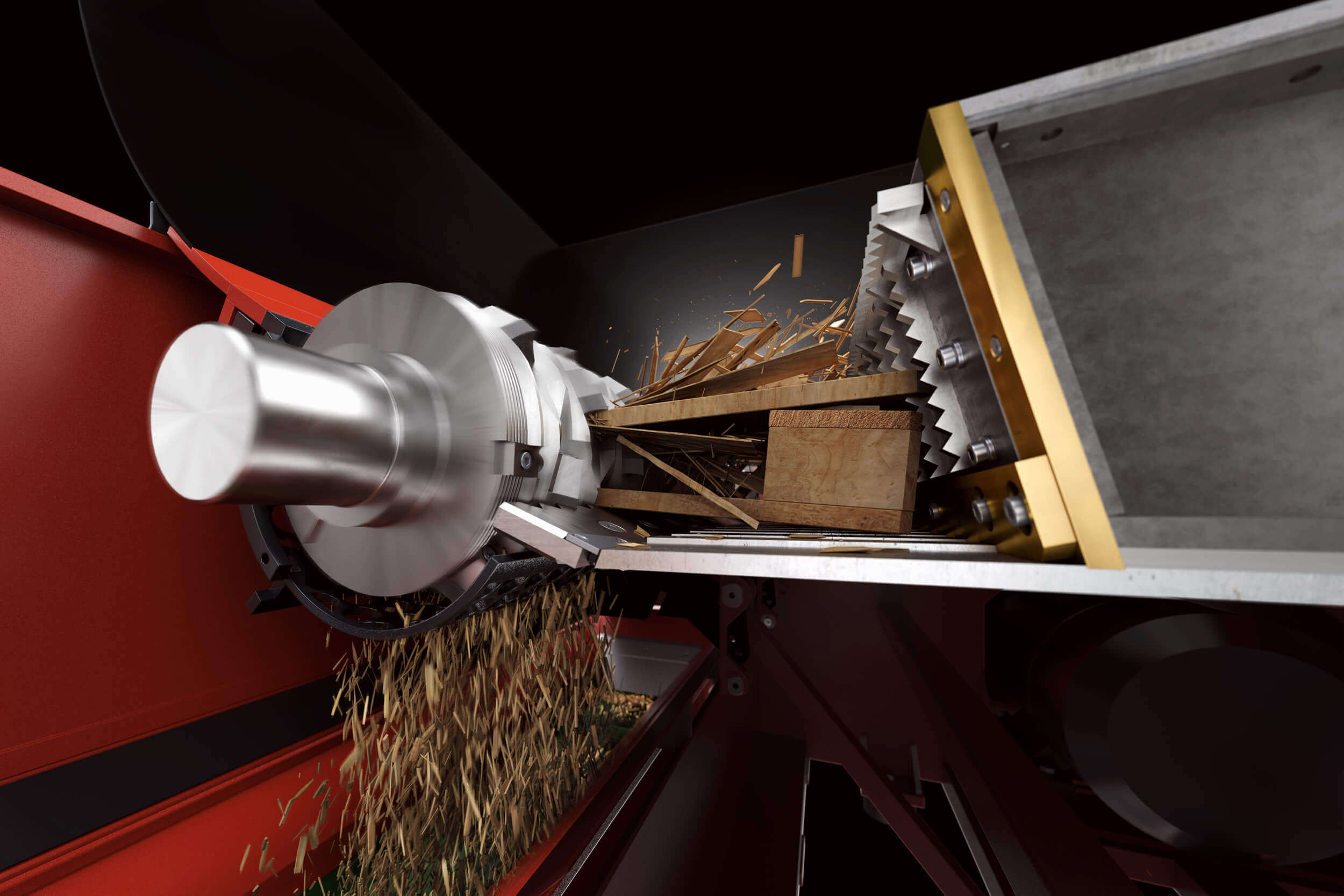 An application scenario or product detail of plastic shredder - Image 9