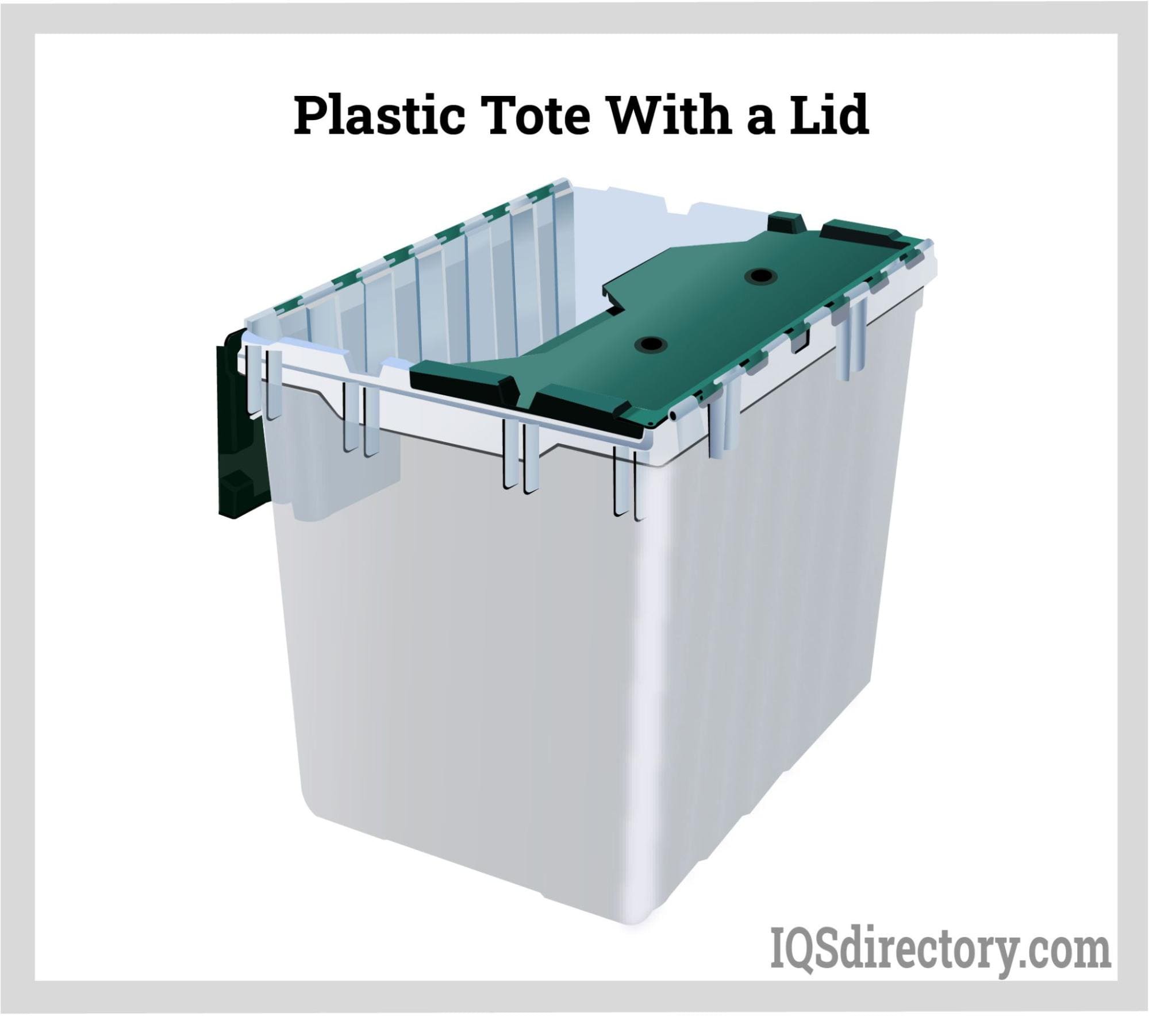 An application scenario or product detail of plastic tote manufacturers - Image 10