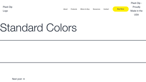 Plasti Dip - Standard Colors and Enhancers