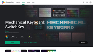 SwitchKey - Hyper-Realistic Mechanical Keyboard App