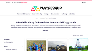 Playground Outfitters - Merry-Go-Rounds