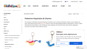 Plaza Japan - Pokemon Keychains & Charms