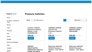PlumbersStock - Pressure Switches