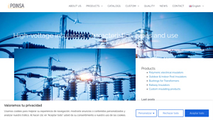 Poinsa - High Voltage Insulators