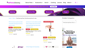 Pole Fitness Dancing Shop - Dance Poles