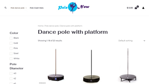 PoleNow - Dance Pole with Platform