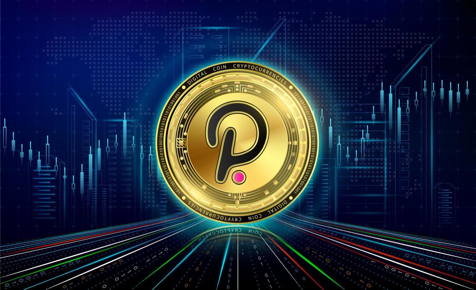 Featured image for polkadot crypto - Cryptocurrencies Polkadot with growth ...