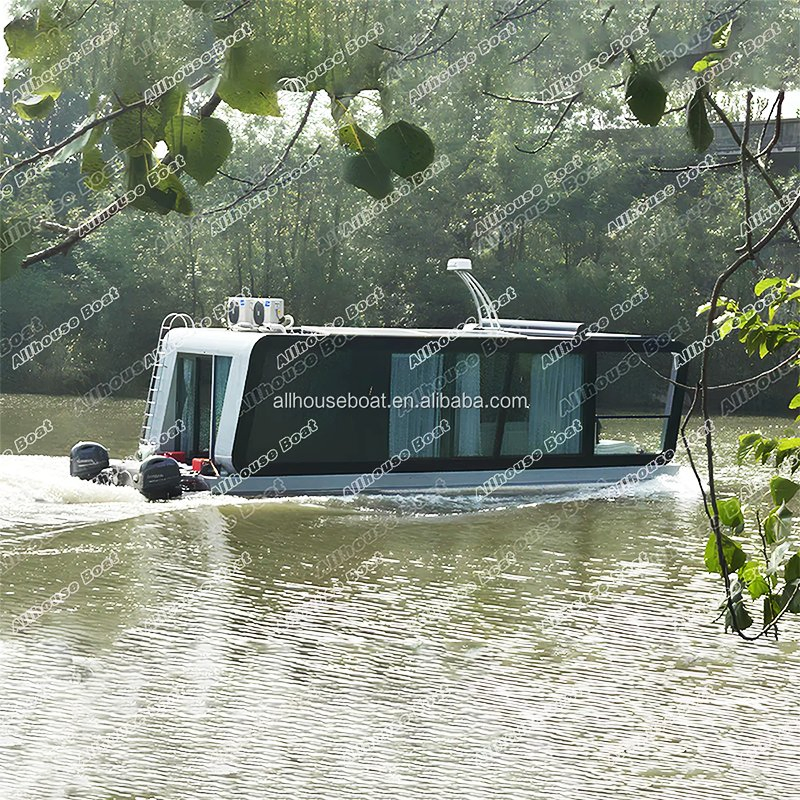 An application scenario or product detail of pontoon houseboat - Image 10