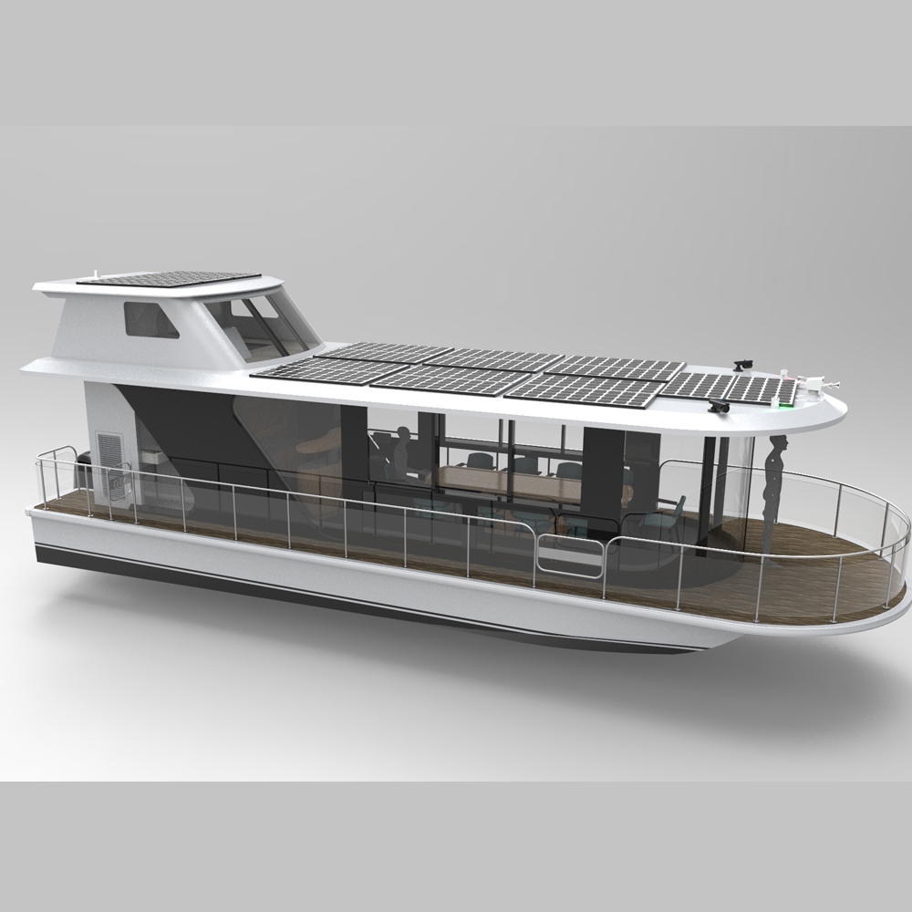 An application scenario or product detail of pontoon houseboat - Image 22