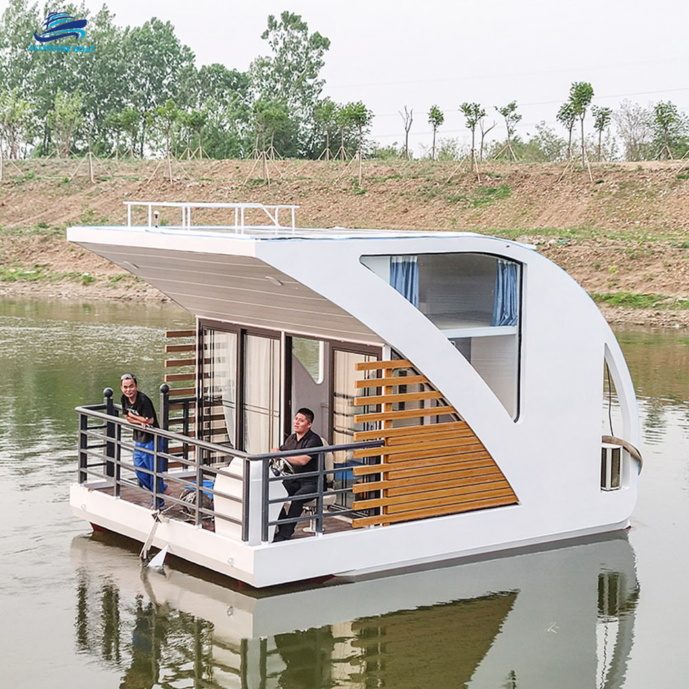 An application scenario or product detail of pontoon houseboat - Image 23