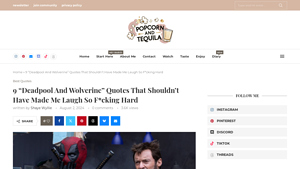 Popcorn and Tequila - Wolverine Popcorn Bucket