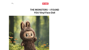 POP MART - THE MONSTERS - I FOUND YOU Vinyl Face Doll