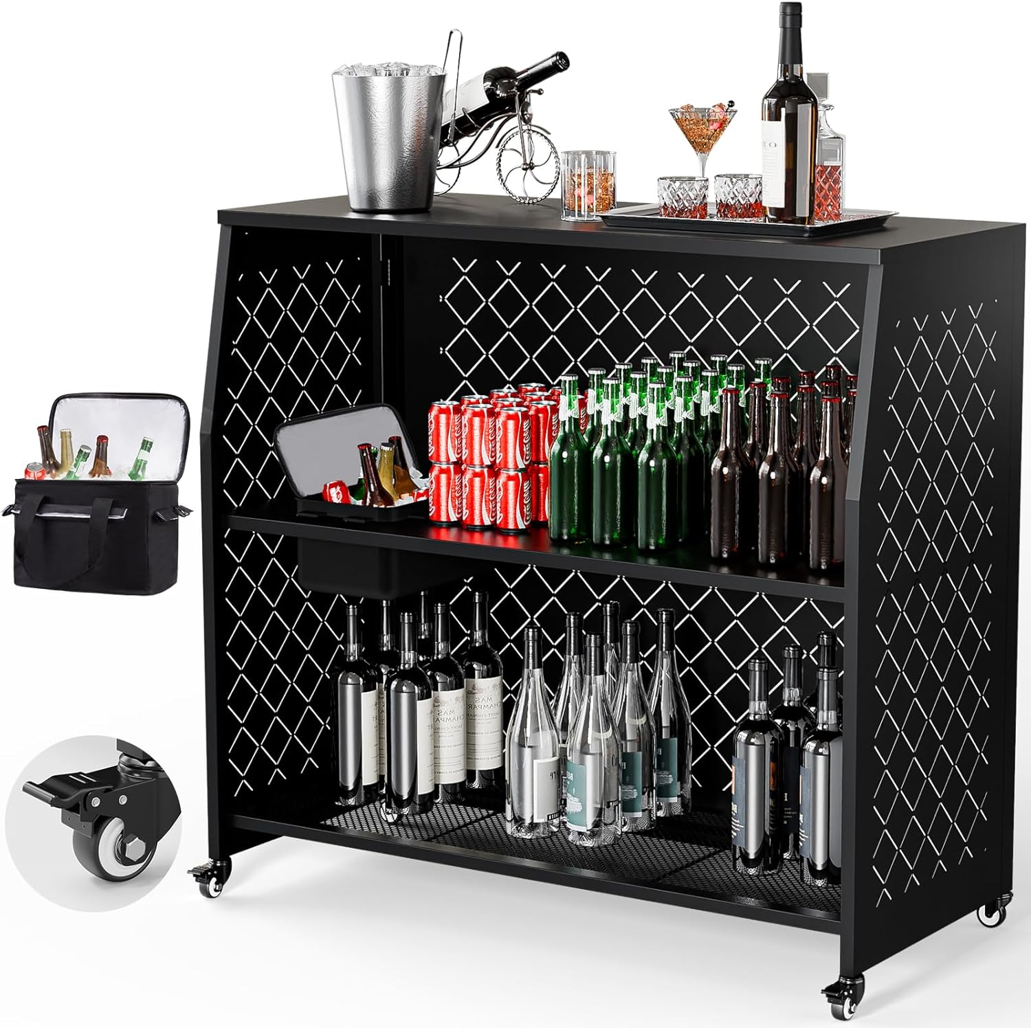 An application scenario or product detail of portable bar table - Image 9