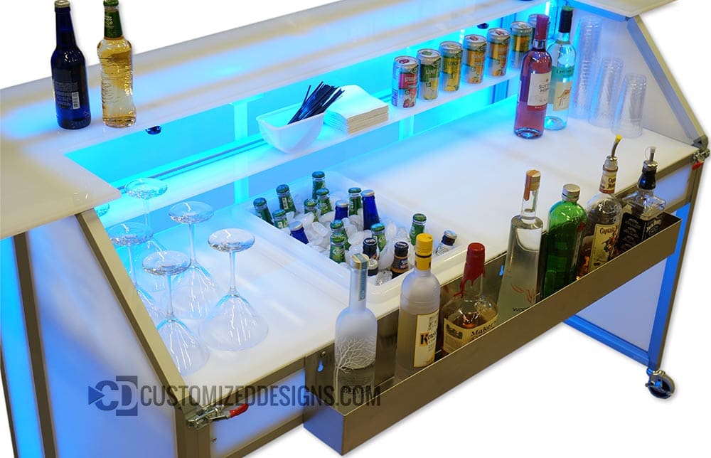 An application scenario or product detail of portable bar table - Image 14