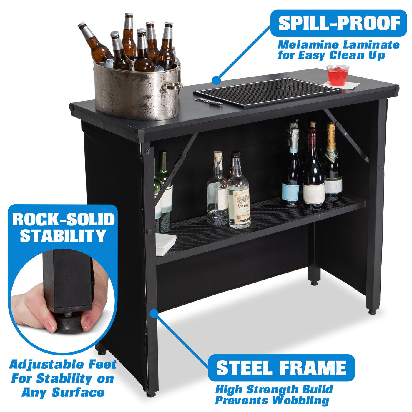 An application scenario or product detail of portable bar table - Image 18
