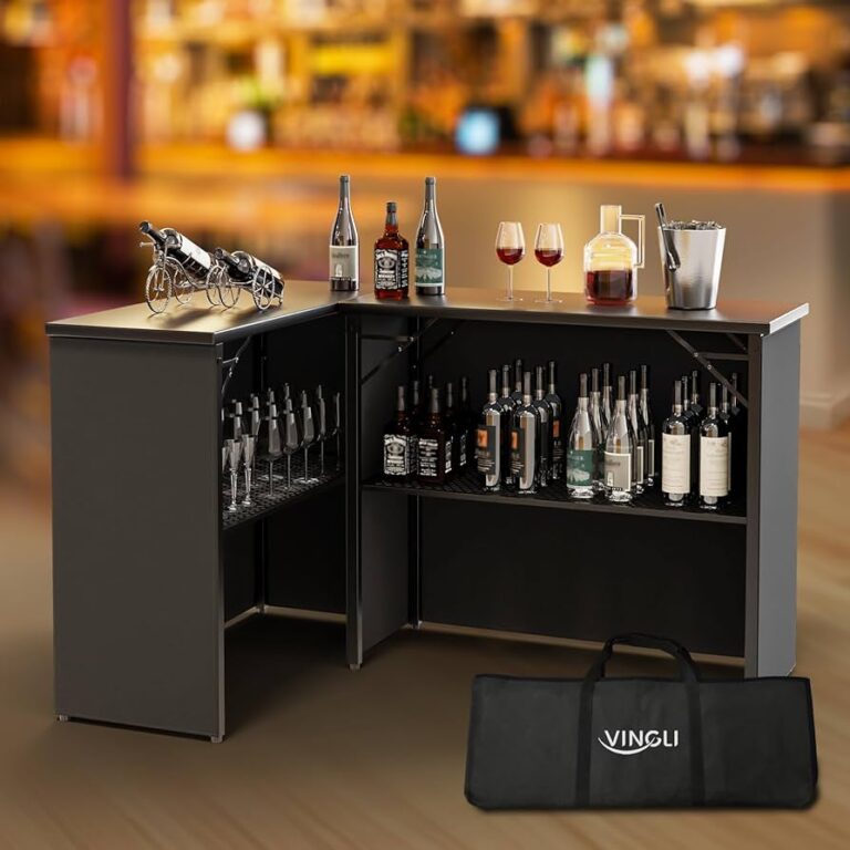 Featured image for the portable bar table guide