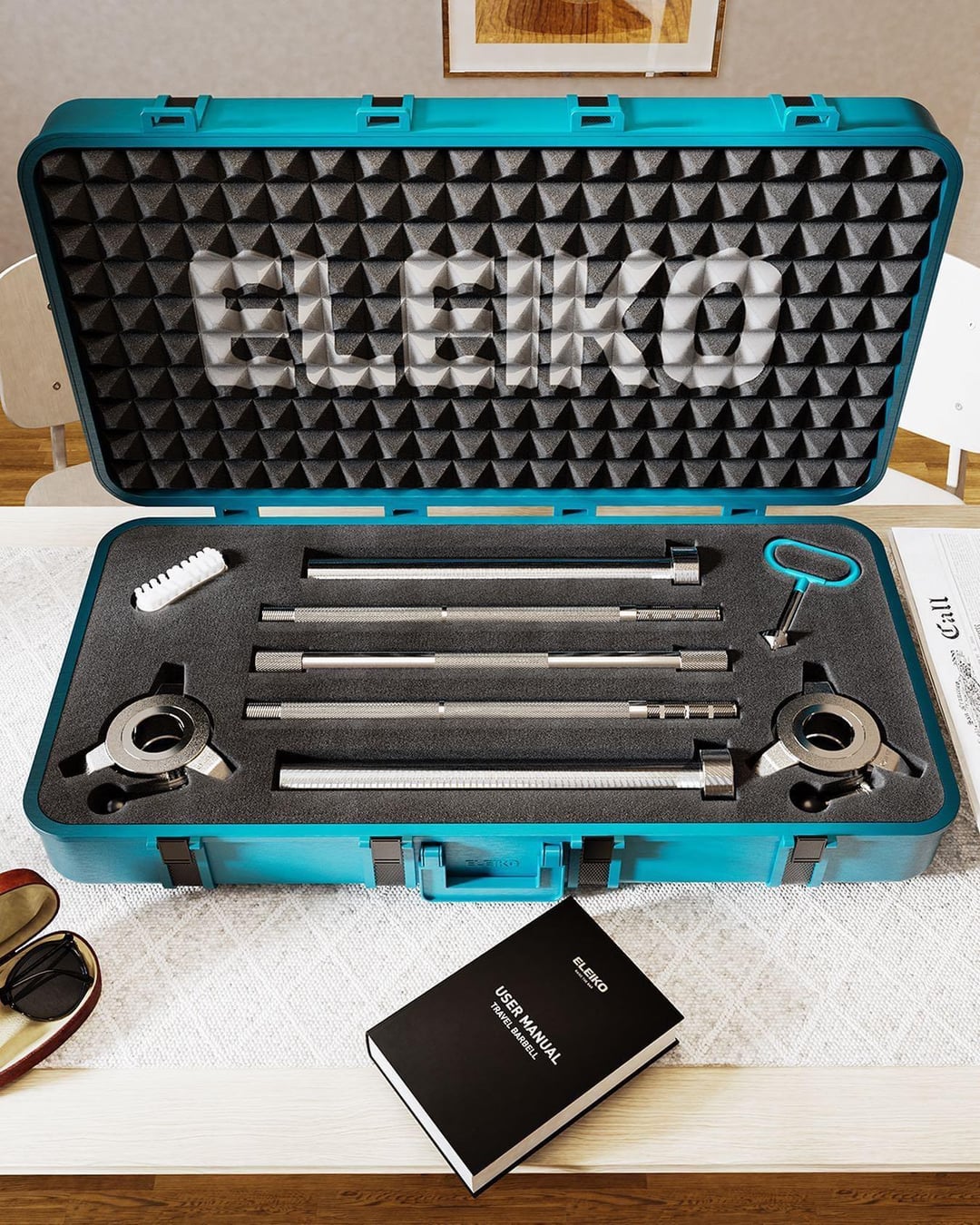 An application scenario or product detail of portable barbell - Image 9