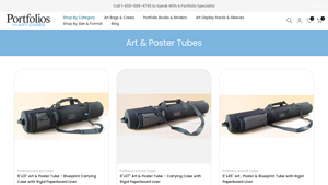 Portfolios & Art Cases - Art & Poster Tube Collection