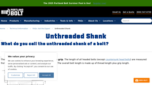 Portland Bolt - Headed Bolts