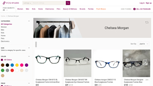Chelsea Morgan - Brown & Purple Marble Eyeglasses